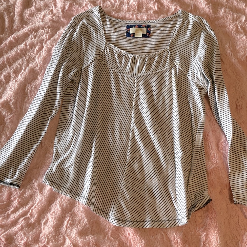 Anthropologie long sleeve shirt